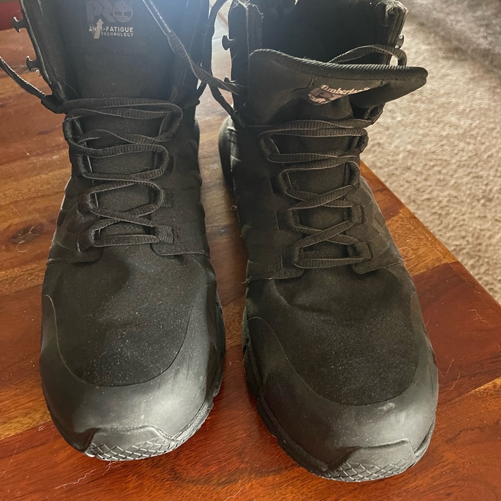 Timberland work books, men size 13 all black - Picture 4 of 6